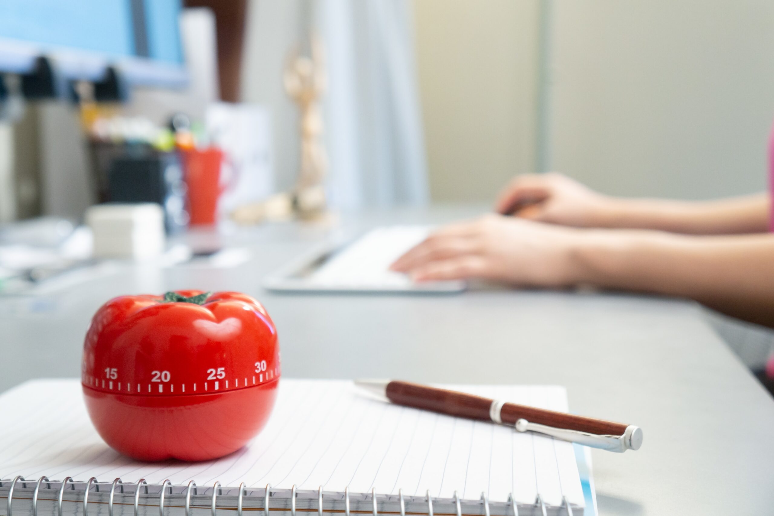 Pomodoro timer que ajuda na produtividade